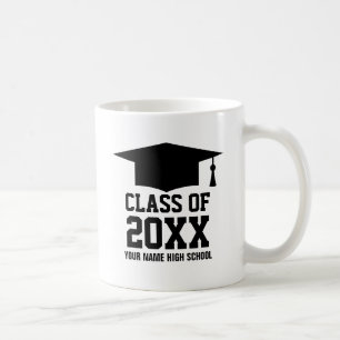 Custom class of year graduation party 2026 coffee mug