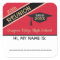 Custom Class Reunion Name tag Sticker