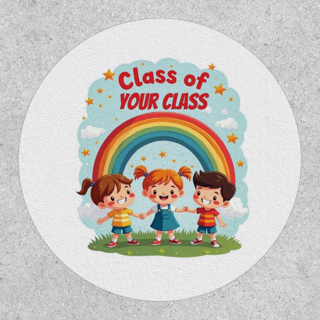 Custom Class Room Design For Kids Patch (Front)