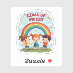 Custom Class Room Design For Kids Sticker
