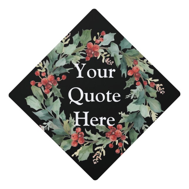 Custom Class Year Graduation Cap Topper (Front)