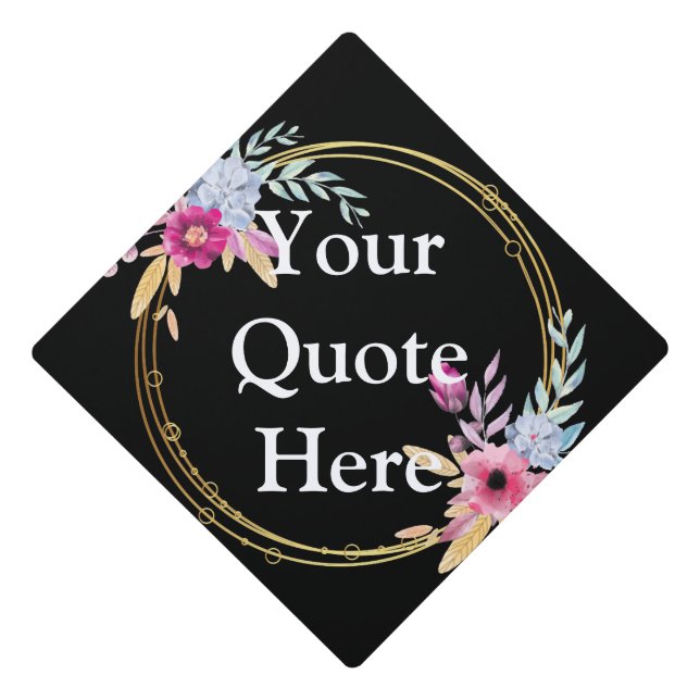 Custom Class Year Graduation Cap Topper (Front)