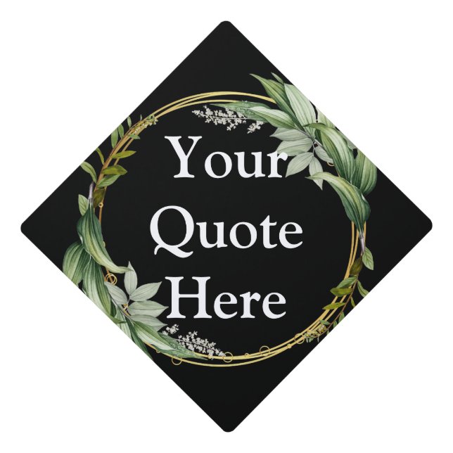 Custom Class Year Graduation Cap Topper (Front)