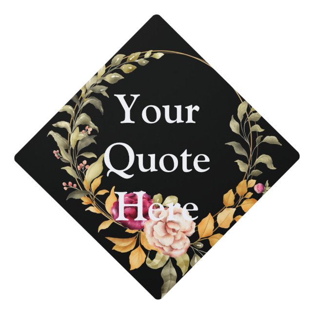 Custom Class Year Graduation Cap Topper (Front)