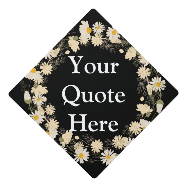 Custom Class Year Graduation Graduation Cap Topper (Front)