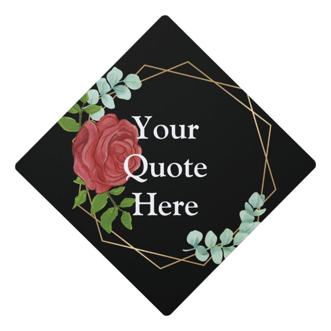 Custom Class Year Graduation Graduation Cap Topper (Front)