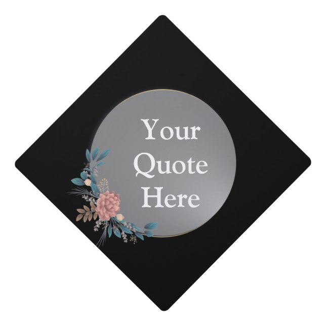 Custom Class Year Graduation Graduation Cap Topper (Front)
