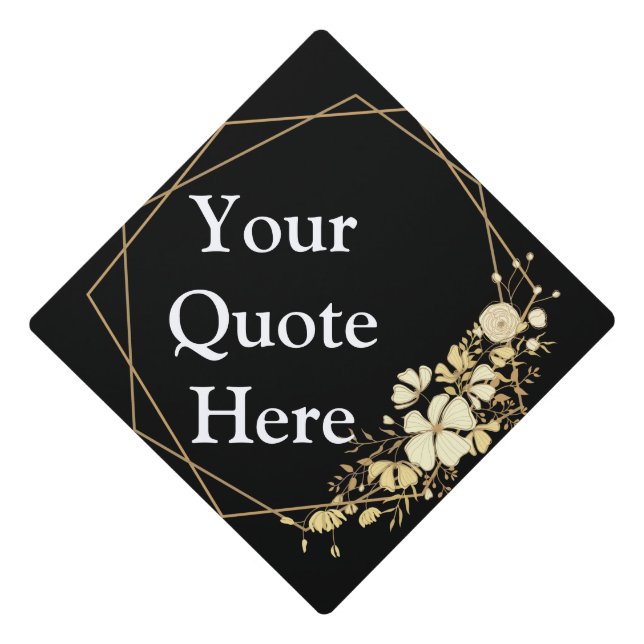 Custom Class Year Graduation Graduation Cap Topper (Front)