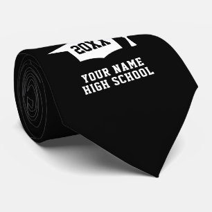 Custom Class Year High School Graduation party Neck Tie