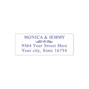 Custom Classic Address Self-inking Stamp