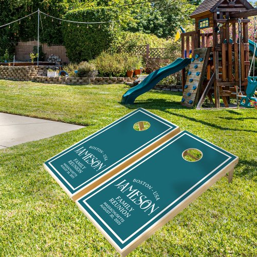 Custom Classic Arch Script Family Reunion