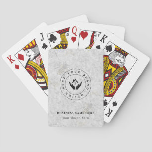 Custom Classic Business Logo & QR Code Poker Cards