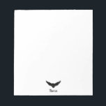 Custom classic eagle notepad<br><div class="desc">Custom classic American eagle design. Clean, fresh and patriotic.</div>