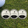 Custom Classic Golf Club Name Golf Ball Marker