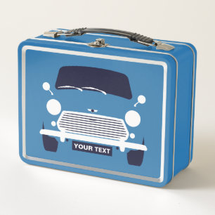 Custom Classic Mini Cooper car lunch box