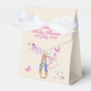 Custom Classic rabbit with butterflies Favor Boxes