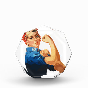 Custom Classic Rosie The Riveter Award