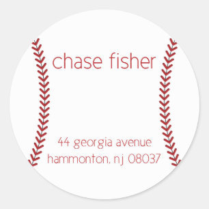 custom classic round sticker