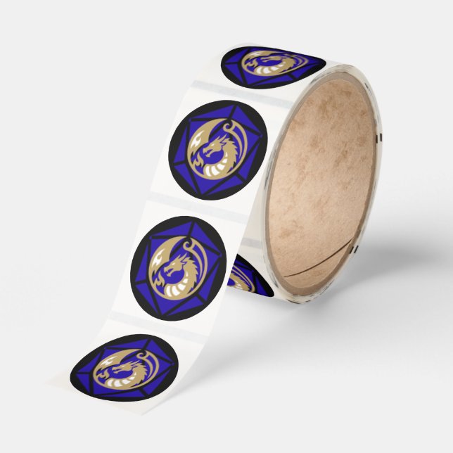 Custom Classic Round Stickers, Format: Sheet of St Sticker (Roll)
