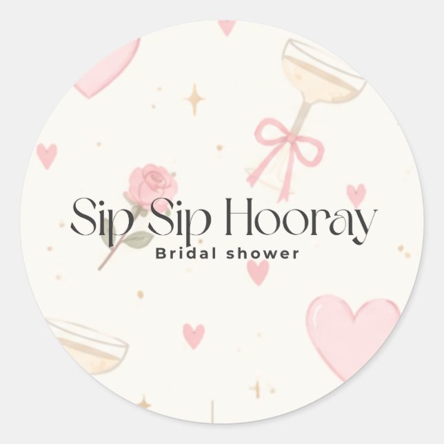 Custom Classic Round Stickers, Format: Sheet of St Sticker (Front)