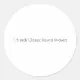 Round Temptale Stickers Custom Classic Round Stickers, Format: Sheet of Sticker | Zazzle
