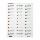 Custom Classic Stylish Elegant Typography Script Label | Zazzle