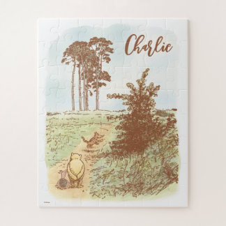 Custom Classic Winnie the Pooh 100 Acre Wood Jigsaw Puzzle