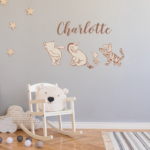 Custom Classic Winnie the Pooh & Pals Wall Decal