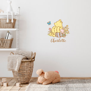 Custom Classic Winnie the Pooh & Piglet Wall Decal