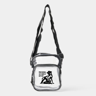 Custom Clear Stadium Crossbody Bag | Personalized