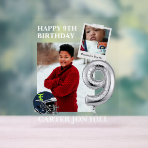 Custom Client Carter 9th Birthday Acrylic Sign