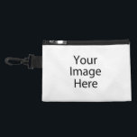 Custom Clip On Accessory Bag<br><div class="desc">Make your own clip on bag on Zazzle. The design tool allows you to add your art, designs, or image to create a one-of-a-kind clip on bag! You can add text using unique fonts & preview your creation. This simple to personalize clip on bag has no minimum orders and is...</div>