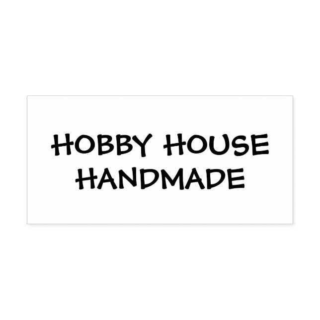 Custom Clothing Fabric Self-inking Stamp (Design)