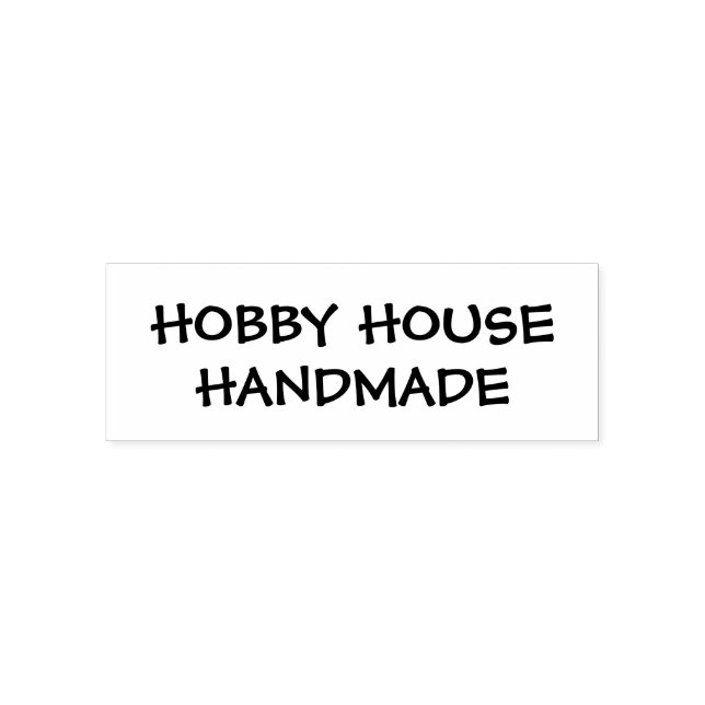 Custom Clothing Fabric Self-inking Stamp (Design)