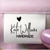  Custom Clothing label for handmade item Grosgrain Ribbon