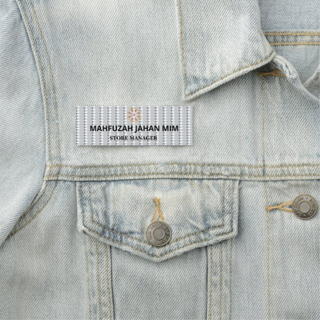 Custom Clothing Name Labels | Washable & Magnetic Tag (In Situ)