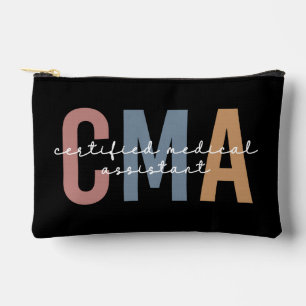 Custom CMA Certified Medical Assistant Accessory Pouch