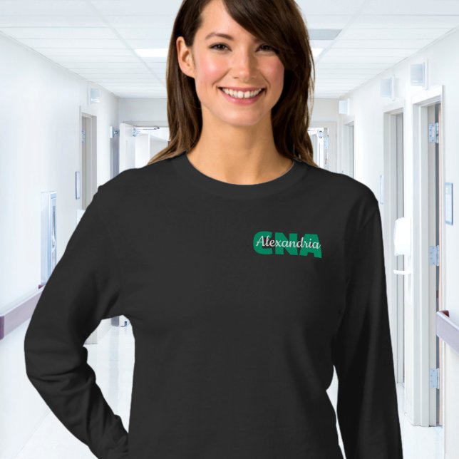 Custom CNA Credentials with Name T-Shirt (Creator Uploaded)