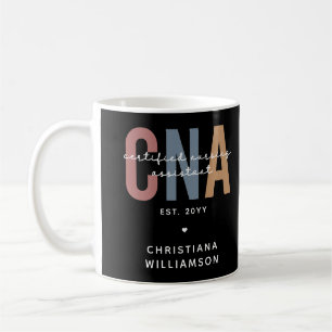 Custom CNA Retro Certified Nursing Assistant Gifts Coffee Mug