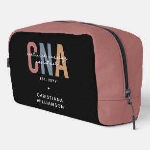 Custom CNA Retro Certified Nursing Assistant Gifts Dopp Kit