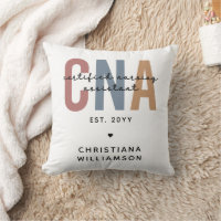 Custom CNA Retro Certified Nursing Assistant Gifts