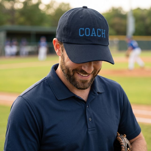 Custom Coach Gift Embroidered Baseball Cap (Creator Uploaded)