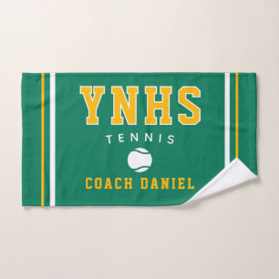 Custom Coach Towel – Personalized Tennis Team Gift