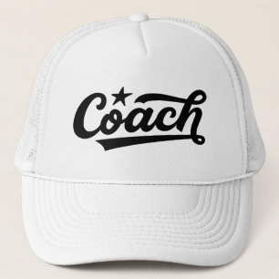 Custom Coach Trucker Hat – Personalized Team Logo