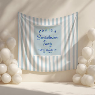 Custom Coastal Bachelorette Beachy & Fun Tapestry