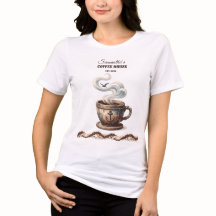 Custom Coastal Cafe Branding