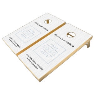Custom Coastal Cornhole Set Luxury Backyard