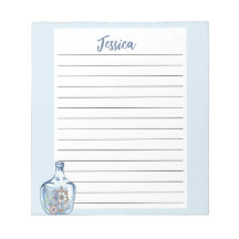 Custom Coastal Notepad – Personalized
