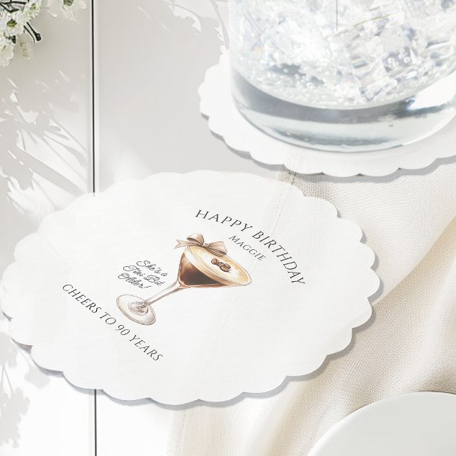 Custom Coaster 90th Birthday Espresso Martini (Creator Uploaded)