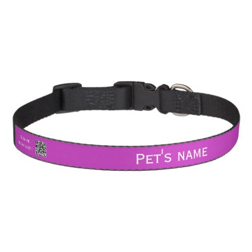 custom code qr animal lost pet ID tag Pet Collarr Pet Collar